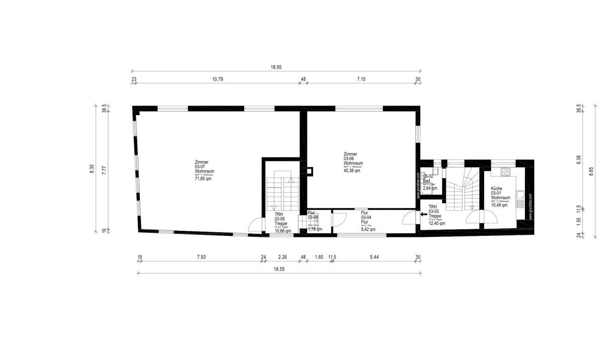 Grundriss 2. Obergeschoss